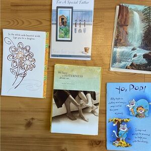 Assorted Greeting for Father’s Day Cards Set 5 count